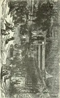 An illustration from Gods and devils of mankind : the whole dark picture strikingly contrasted with the beauty and purity of revealed religion / by Frank S. Dobbins ; assisted by Hon. S. Wells Williams (1897)