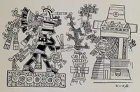 An illustration from The gods of Mexico (1923)