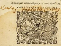 An illustration from Goffredo, overo, Gierusalemme liberata, : poema heroico (1611)