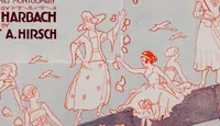 An illustration from Going up : Jules Gaillard and ensemble (1917)
