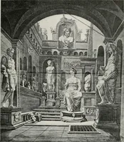 An illustration from The golden days of the renaissance in Rome, from the pontificate of Julius II to that of Paul III (1906)