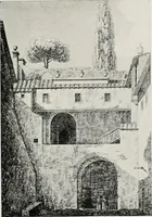 An illustration from The golden days of the renaissance in Rome, from the pontificate of Julius II to that of Paul III (1906)