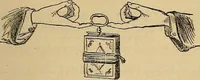 An illustration from The golden wheel dream-book and fortune-teller : being the most complete work on fortune-telling and interpreting dreams ever printed, containing an alphabetical list of dreams, with their interpretation, and the lucky numbers they signify; also explaining how to tell fortunes by the mysterious golden wheel... (1862)