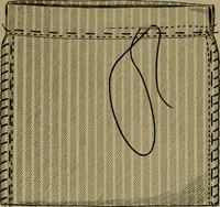 An illustration from Goodwin's course in sewing; practical instruction in needlework for use in schools and at home (1910)