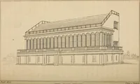 An illustration from Goodwood; its house, park and grounds, with a catalogue raisonné of the pictures in the gallery of His Grace the Duke of Richmond, K.G. To which are added an account of the ancient encampment, tumuli, and British village, on the adjacent downs: and a detailed record of the Goodwood races from their first establishment.. (1839)