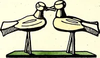 An illustration from Gordon Craig's book of penny toys (1899)