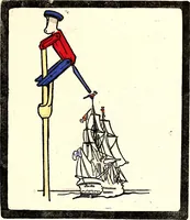 An illustration from Gordon Craig's book of penny toys (1899)
