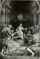 An illustration from The Gospels in art; the life of Christ, by great painters from Fra Angelico to Holman Hunt; (1904)