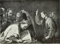 Picture 78 of 264 from The Gospels in art; the life of Christ, by great painters from Fra Angelico to Holman Hunt; (1904), leaf 109