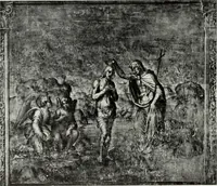 An illustration from The Gospels in art; the life of Christ, by great painters from Fra Angelico to Holman Hunt; (1904)