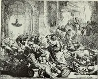 An illustration from The Gospels in art; the life of Christ, by great painters from Fra Angelico to Holman Hunt; (1904)