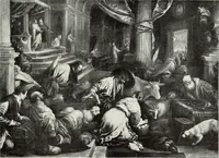 An illustration from The Gospels in art; the life of Christ, by great painters from Fra Angelico to Holman Hunt; (1904)