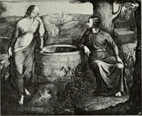 An illustration from The Gospels in art; the life of Christ, by great painters from Fra Angelico to Holman Hunt; (1904)