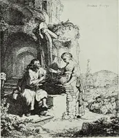 An illustration from The Gospels in art; the life of Christ, by great painters from Fra Angelico to Holman Hunt; (1904)