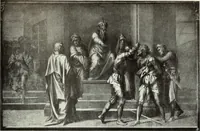 An illustration from The Gospels in art; the life of Christ, by great painters from Fra Angelico to Holman Hunt; (1904)