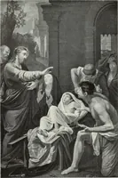 An illustration from The Gospels in art; the life of Christ, by great painters from Fra Angelico to Holman Hunt; (1904)