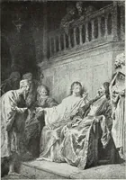 An illustration from The Gospels in art; the life of Christ, by great painters from Fra Angelico to Holman Hunt; (1904)