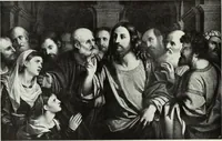 An illustration from The Gospels in art; the life of Christ, by great painters from Fra Angelico to Holman Hunt; (1904)