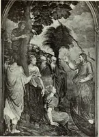 An illustration from The Gospels in art; the life of Christ, by great painters from Fra Angelico to Holman Hunt; (1904)