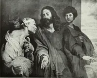 An illustration from The Gospels in art; the life of Christ, by great painters from Fra Angelico to Holman Hunt; (1904)
