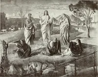 An illustration from The Gospels in art; the life of Christ, by great painters from Fra Angelico to Holman Hunt; (1904)