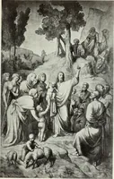An illustration from The Gospels in art; the life of Christ, by great painters from Fra Angelico to Holman Hunt; (1904)