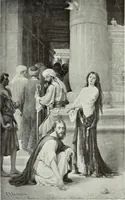 An illustration from The Gospels in art; the life of Christ, by great painters from Fra Angelico to Holman Hunt; (1904)
