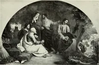 An illustration from The Gospels in art; the life of Christ, by great painters from Fra Angelico to Holman Hunt; (1904)