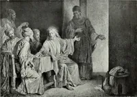 An illustration from The Gospels in art; the life of Christ, by great painters from Fra Angelico to Holman Hunt; (1904)