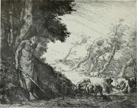 An illustration from The Gospels in art; the life of Christ, by great painters from Fra Angelico to Holman Hunt; (1904)