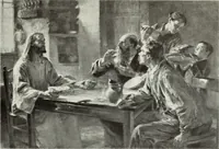 Picture 177 of 264 from The Gospels in art; the life of Christ, by great painters from Fra Angelico to Holman Hunt; (1904), leaf 200