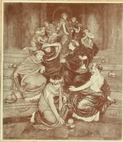 An illustration from The Gospels in art; the life of Christ, by great painters from Fra Angelico to Holman Hunt; (1904)