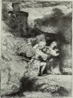 An illustration from The Gospels in art; the life of Christ, by great painters from Fra Angelico to Holman Hunt; (1904)