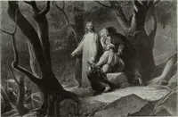 An illustration from The Gospels in art; the life of Christ, by great painters from Fra Angelico to Holman Hunt; (1904)