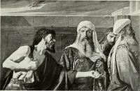 An illustration from The Gospels in art; the life of Christ, by great painters from Fra Angelico to Holman Hunt; (1904)