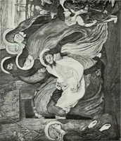 An illustration from The Gospels in art; the life of Christ, by great painters from Fra Angelico to Holman Hunt; (1904)