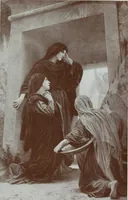 An illustration from The Gospels in art; the life of Christ, by great painters from Fra Angelico to Holman Hunt; (1904)
