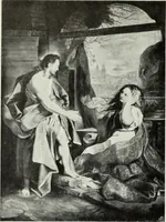 An illustration from The Gospels in art; the life of Christ, by great painters from Fra Angelico to Holman Hunt; (1904)