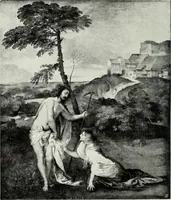 An illustration from The Gospels in art; the life of Christ, by great painters from Fra Angelico to Holman Hunt; (1904)