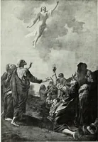 An illustration from The Gospels in art; the life of Christ, by great painters from Fra Angelico to Holman Hunt; (1904)