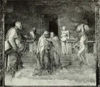An illustration from The Gospels in art; the life of Christ, by great painters from Fra Angelico to Holman Hunt; (1904)
