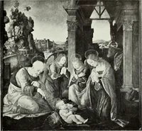 An illustration from The Gospels in art; the life of Christ, by great painters from Fra Angelico to Holman Hunt; (1904)