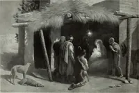 An illustration from The Gospels in art; the life of Christ, by great painters from Fra Angelico to Holman Hunt; (1904)