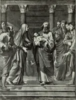An illustration from The Gospels in art; the life of Christ, by great painters from Fra Angelico to Holman Hunt; (1904)