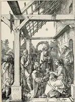 An illustration from The Gospels in art; the life of Christ, by great painters from Fra Angelico to Holman Hunt; (1904)