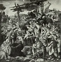 An illustration from The Gospels in art; the life of Christ, by great painters from Fra Angelico to Holman Hunt; (1904)