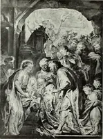 An illustration from The Gospels in art; the life of Christ, by great painters from Fra Angelico to Holman Hunt; (1904)
