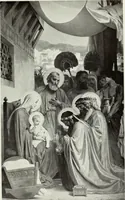 An illustration from The Gospels in art; the life of Christ, by great painters from Fra Angelico to Holman Hunt; (1904)
