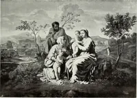 An illustration from The Gospels in art; the life of Christ, by great painters from Fra Angelico to Holman Hunt; (1904)