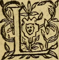 An illustration from The gospels of the fower Euangelistes : translated in the olde Saxons tyme out of Latin in the vulgare toung of the Saxons, newly collected out of auncient monumentes of the sayd Saxons, and now published for testimonie of the same (1571)